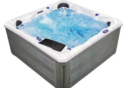 Sunrise Spa Series S Hot Tub with jets running