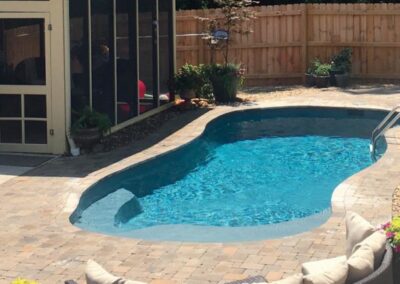 Vista Isle inground pool - Fiberglass Pool