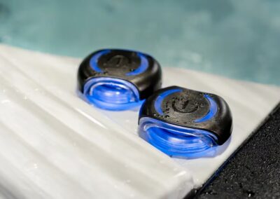 LED lights on Sunrise S Series Spa