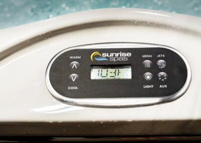 Temperature gage of Sunrise S Series Hot Tub
